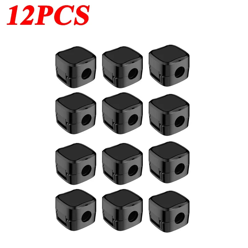 Cable clip with adhesive for desk and wall