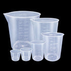 Maatbekers 6 delig helder plastic