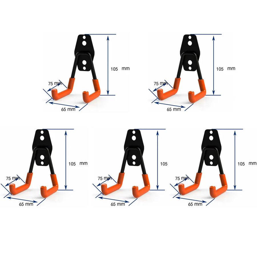 Wandhaak antislip ijzer
