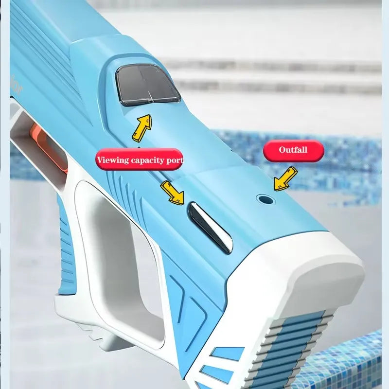 Electric Water Gun Automatic – 43 cm – For Kids and Adults