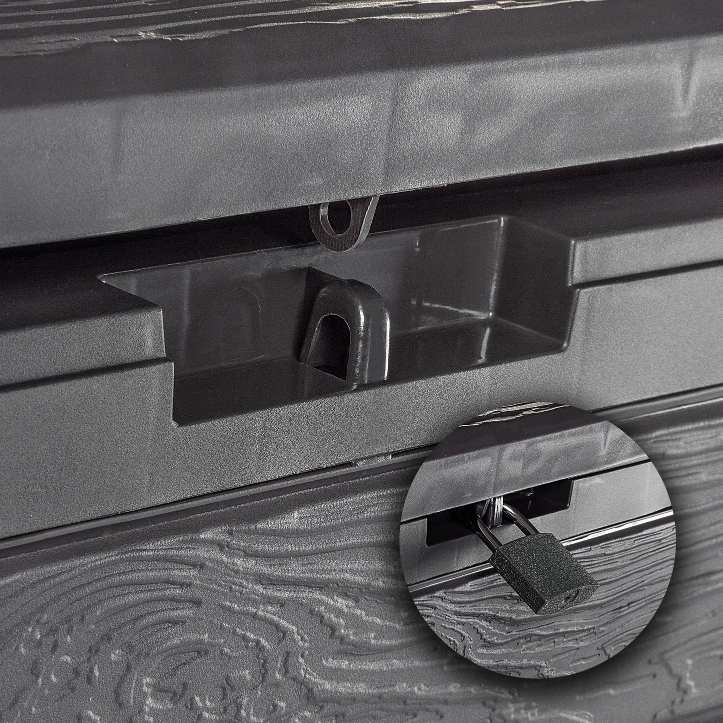 Opbergbox tuin 280L bruin