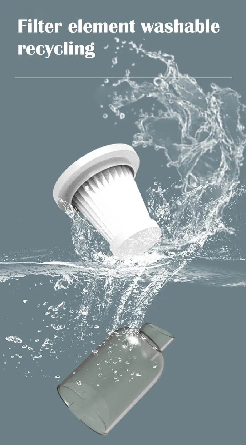 Draadloze mini stofzuiger 9000Pa USB