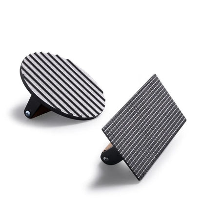 Rectangular Cast Iron Meat Press for Burgers and Steaks