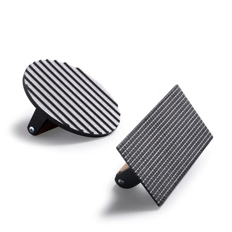 Rectangular Cast Iron Meat Press for Burgers and Steaks