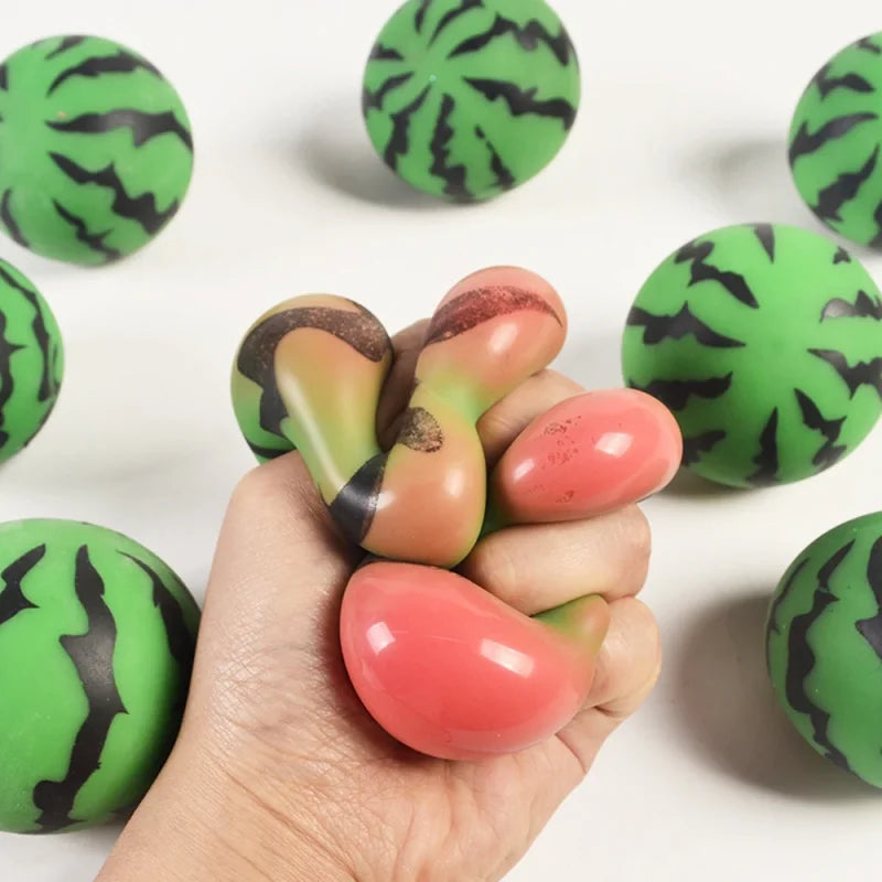 Squishy fidget toy fruitvorm