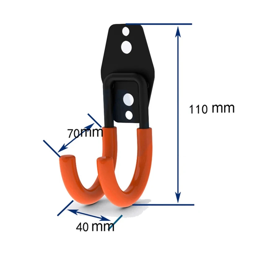 Wandhaak antislip ijzer