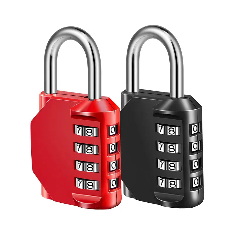 Hangslot met sleutel zinklegering zwart zilver