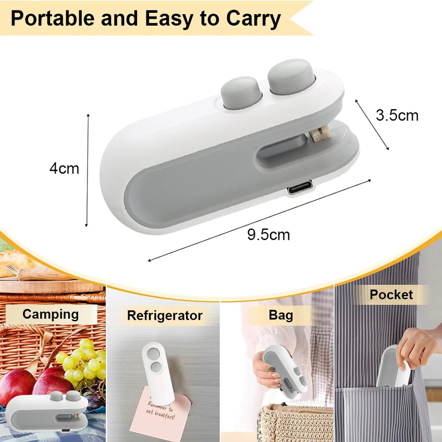 Mini hitte sealer zakken