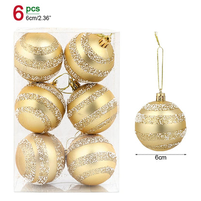 Kerstballen set decoratie