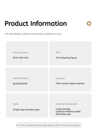 Verstelbaar Afwasrek Boven Gootsteen Met Draaibare Afvoer