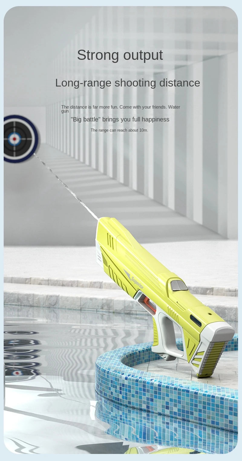 Electric Water Gun Automatic – 43 cm – For Kids and Adults