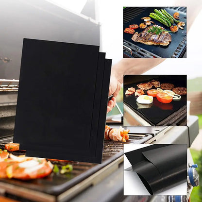 Oven en BBQ anti-aanbak mat 40x33 cm
