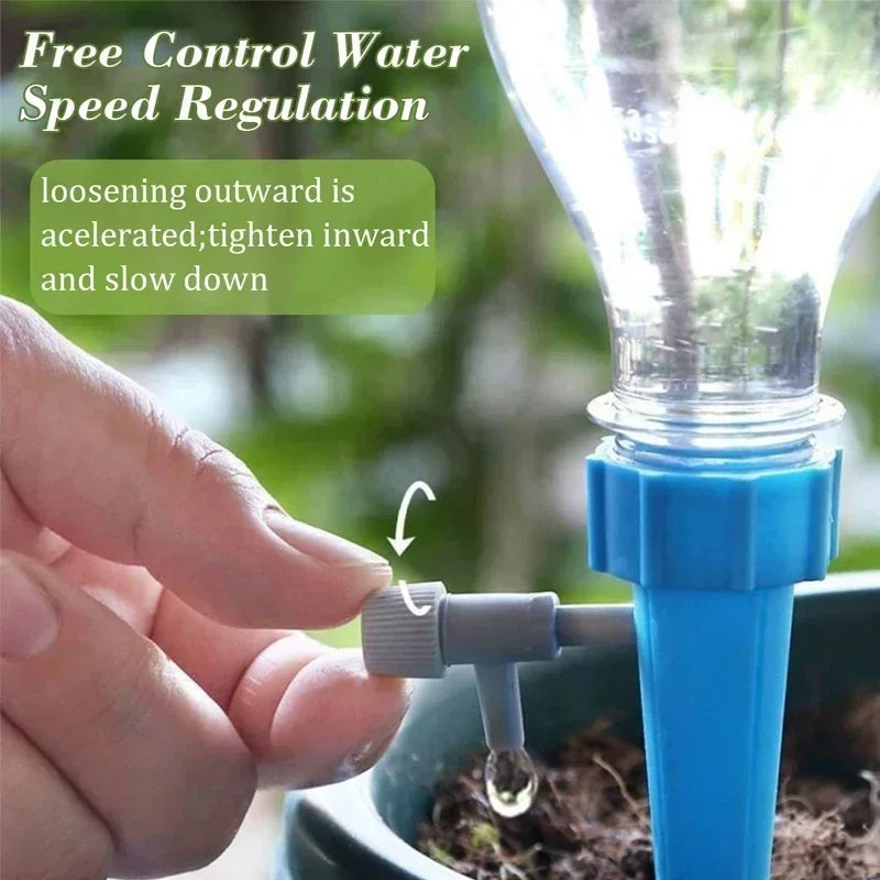 Druppel irrigatiesysteem zelfbewatering instelbaar