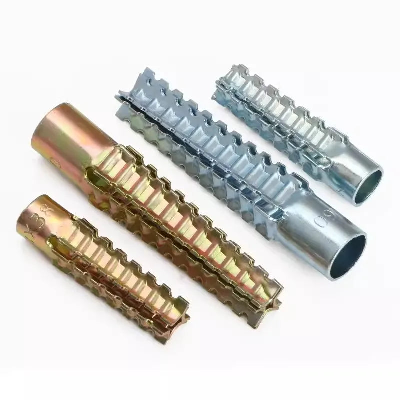 Muurankers staal M5 M6 M8 met schroeven