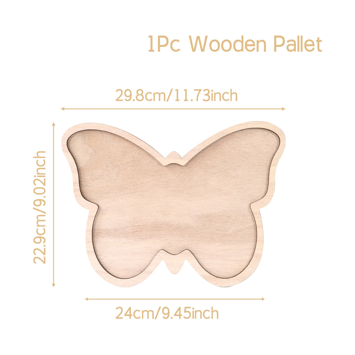 Houten serveerblad paashaas met vakken