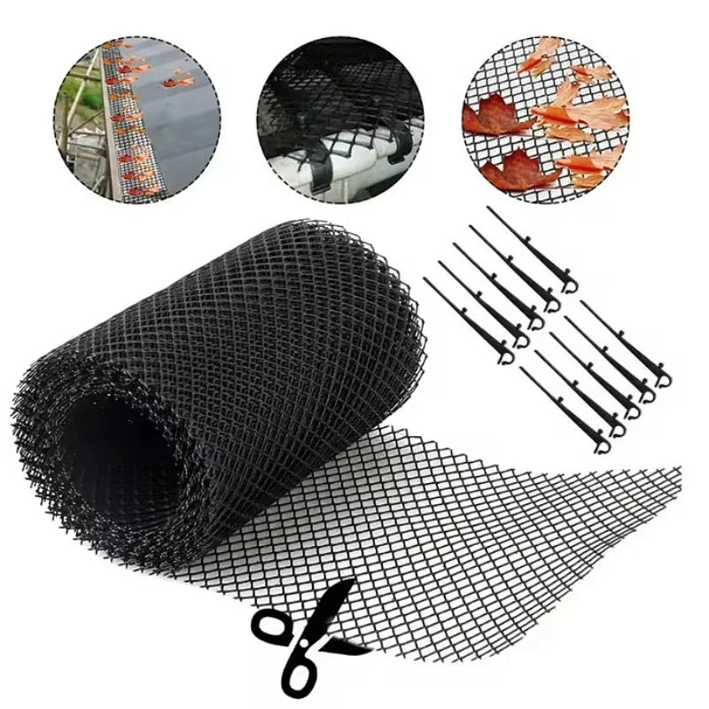 Gootgaas bladstopper 6m 20m HDPE