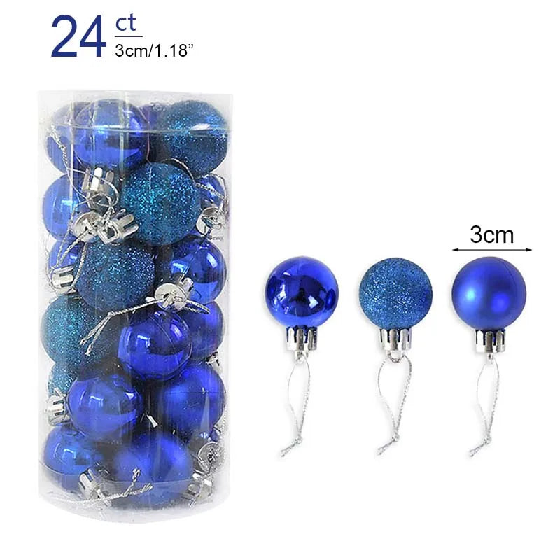 Kerstballen set decoratie