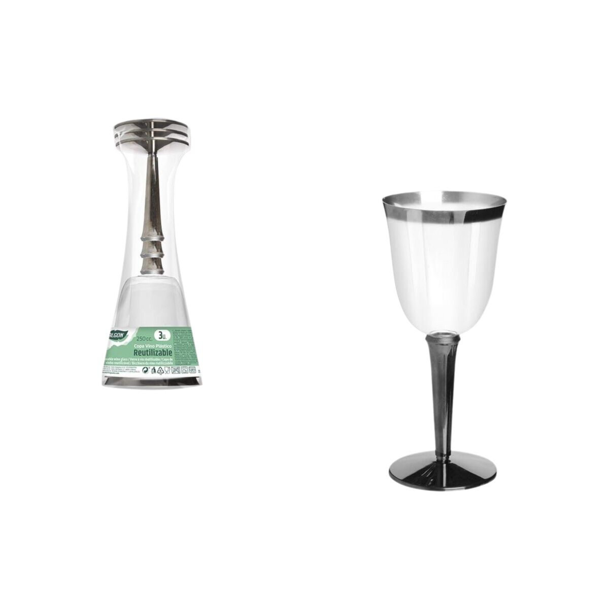 Algon Wijnglas Algon 3 Onderdelen (12 Stuks)