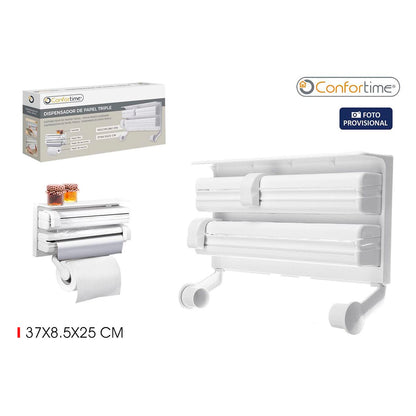 Confortime Keukenrolhouder Confortime 37 X 8,5 X 25 Cm (6 Stuks)