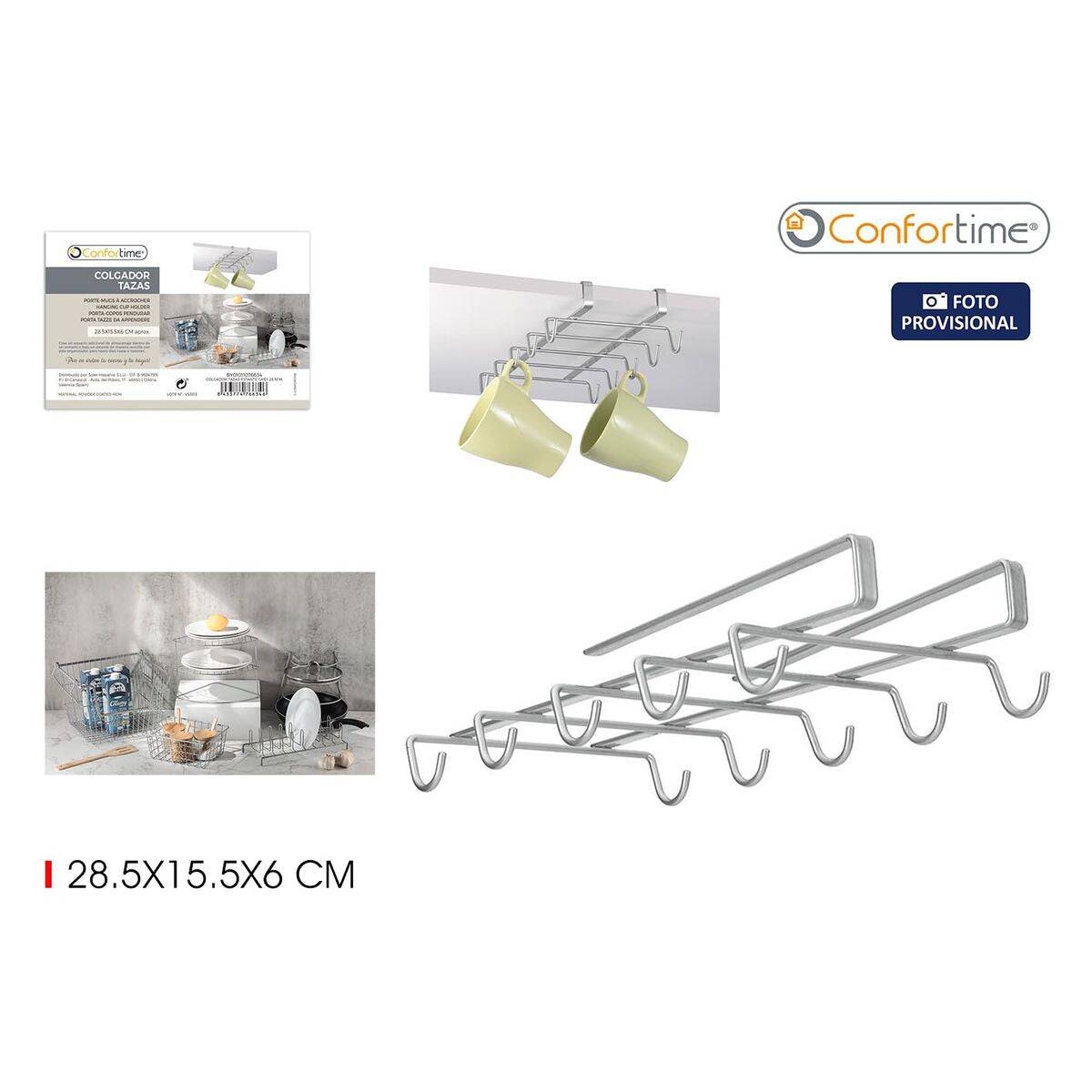 Confortime Standaard Voor Keukengerei Confortime (8 Stuks)