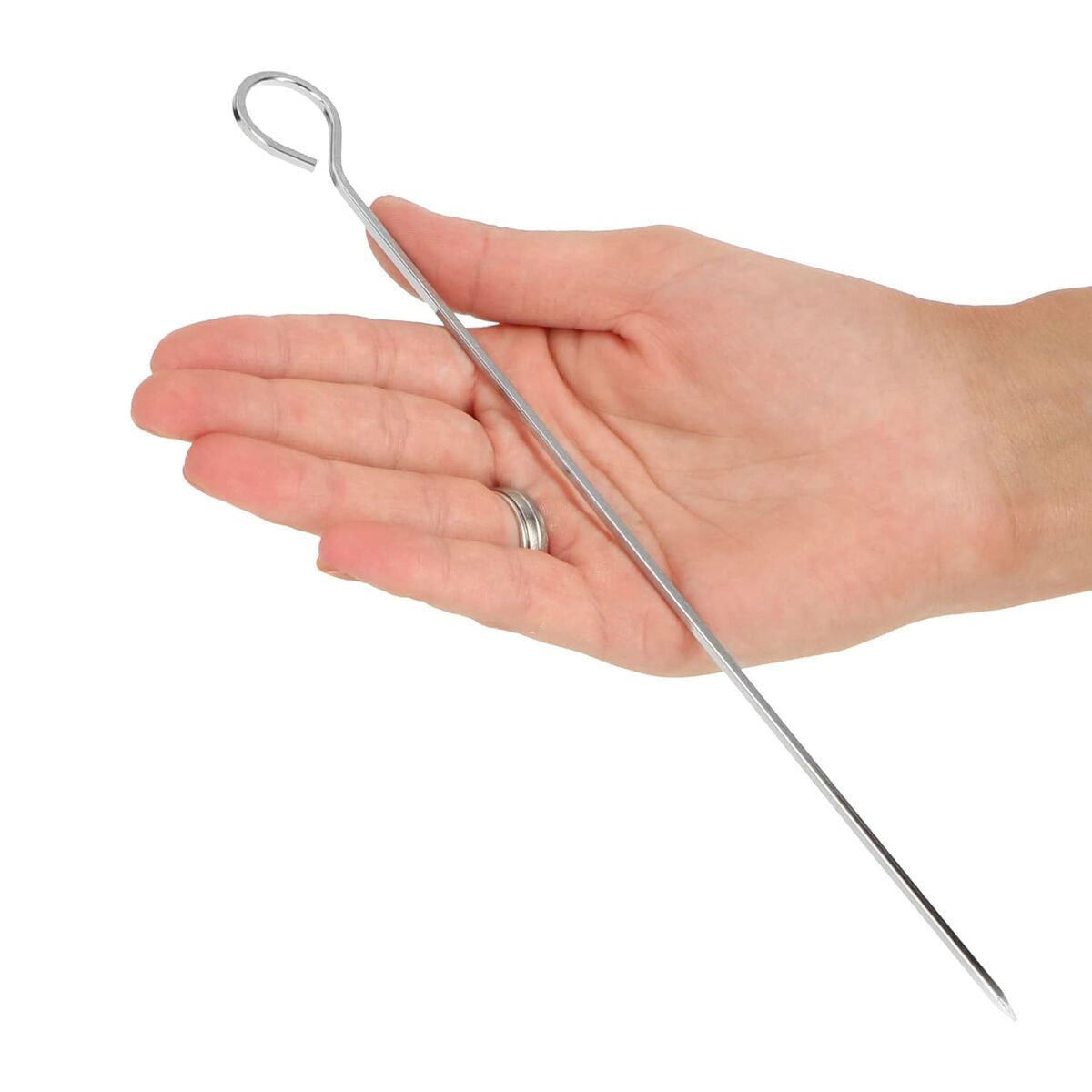 Algon Barbecuespiesset Algon Metaal 27 Cm 6 Onderdelen (24 Stuks)