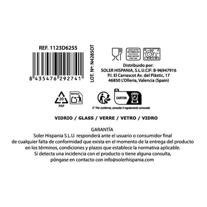 La Mediterránea Fluitglas La Mediterránea Bois (48 Stuks)