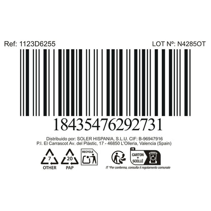 La Mediterránea Fluitglas La Mediterránea Bois (48 Stuks)