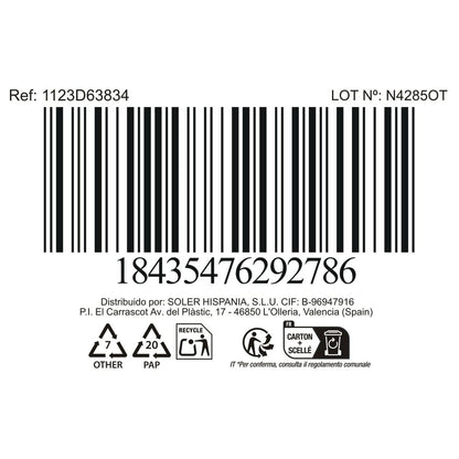 La Mediterránea Fluitglas La Mediterránea Bois (32 Stuks)