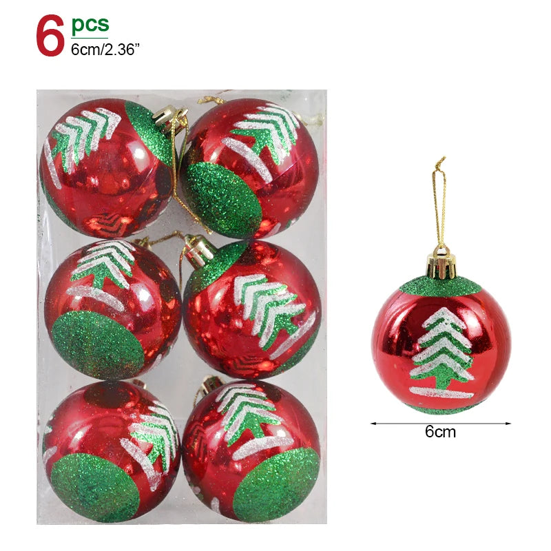 Kerstballen set decoratie