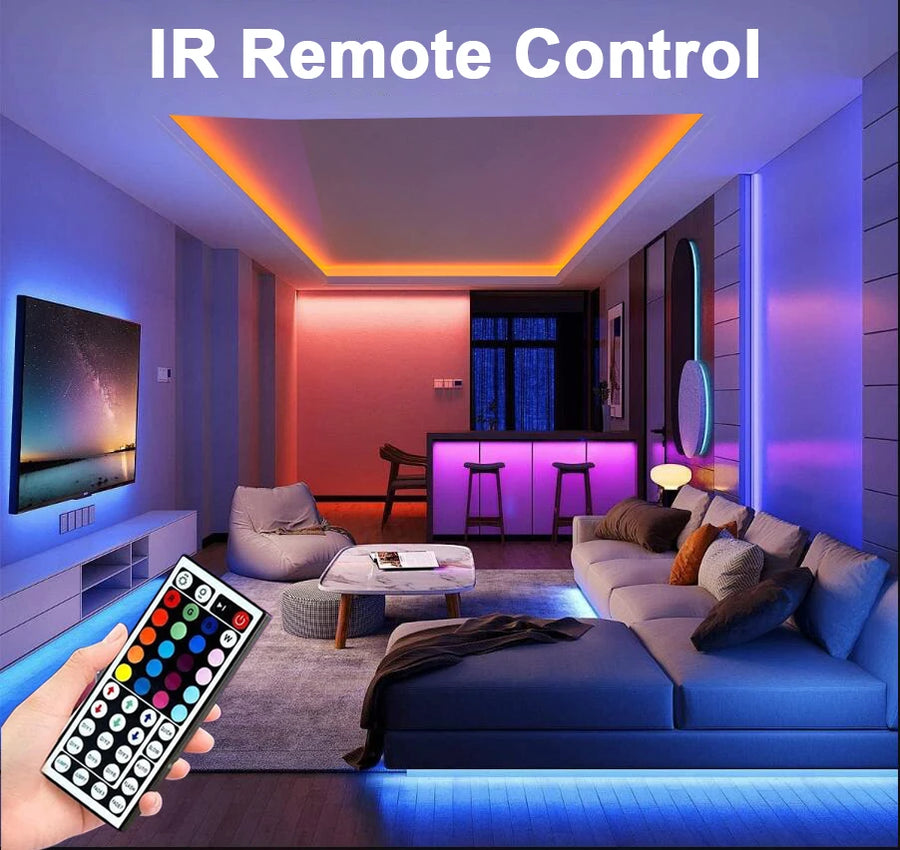 RGB LED strip 5 meter app bediening flexibel