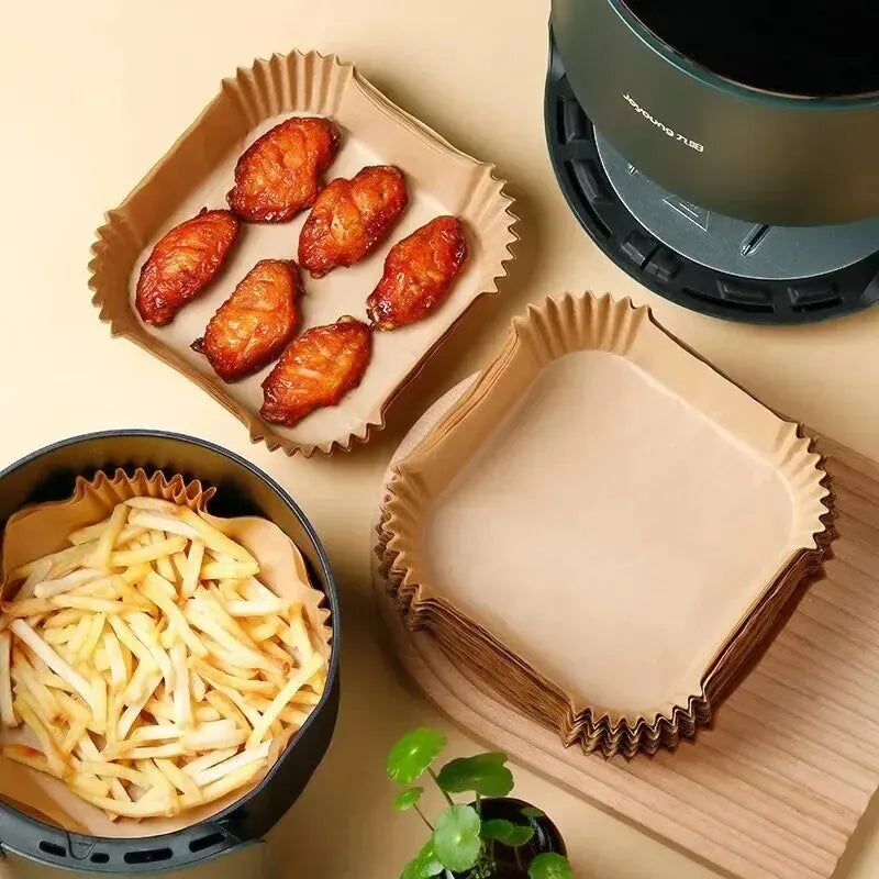Rond bakpapier airfryer 50 stuks