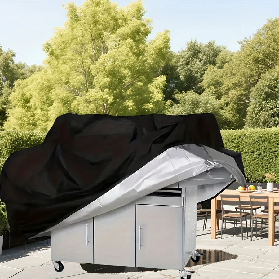 Barbecuehoes 170x90x60 cm zwart