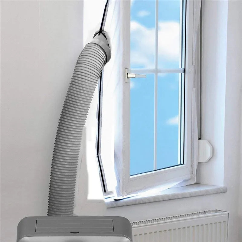 Raamafdichting mobiele airco droogtrommel