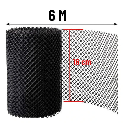 Gootgaas bladstopper 6m 20m HDPE