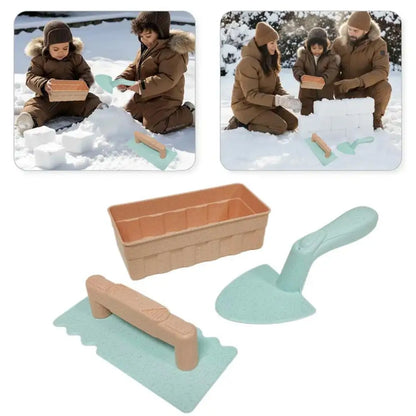 Zand- en Sneeuwspeelgoed Set met Schep en Bouwvormen