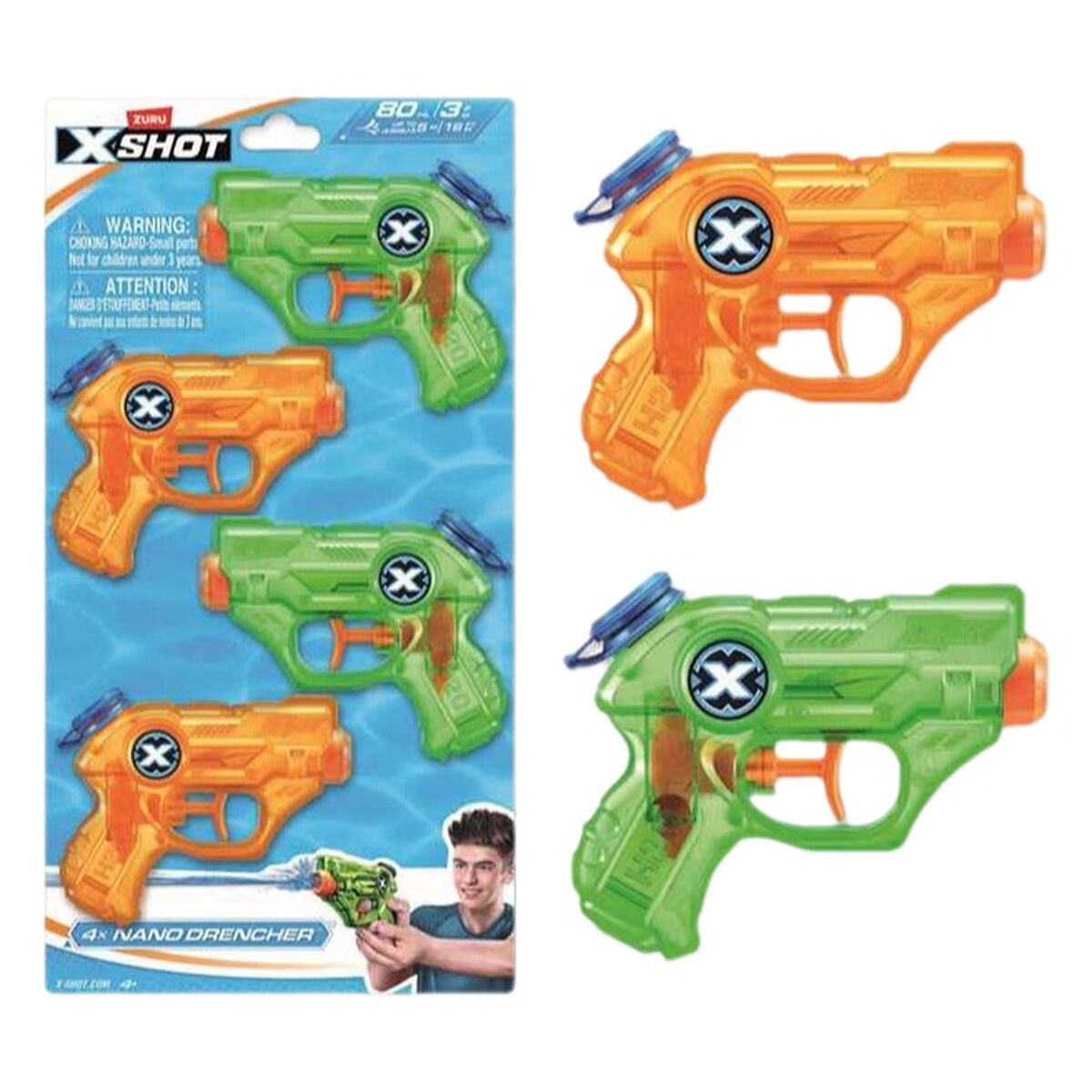 Zuru Waterpistool Zuru X-Shot Nano Drencher