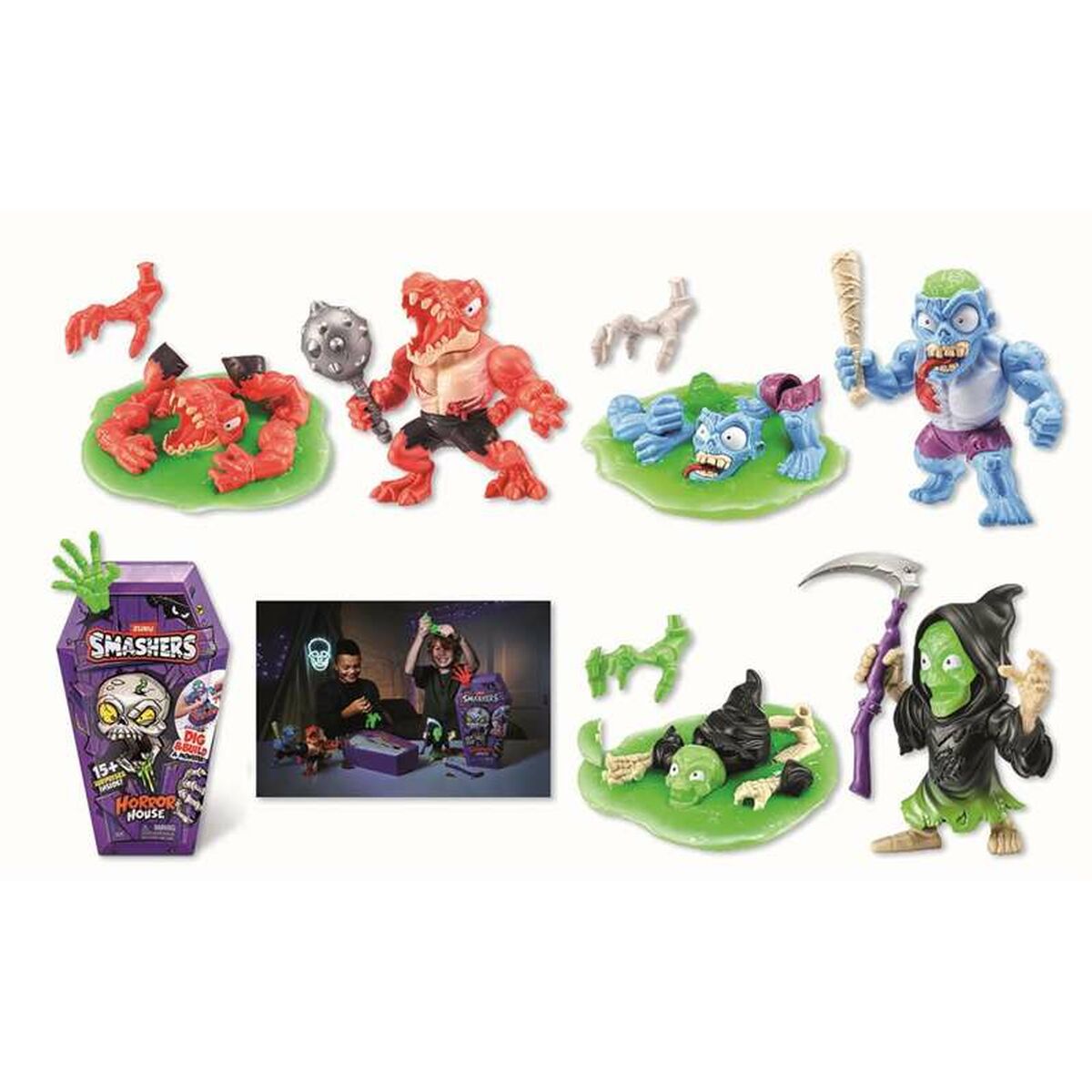 Zuru Actiefiguren Zuru  Smashers Horror House 30 X 15 Cm 35 X 15 Cm