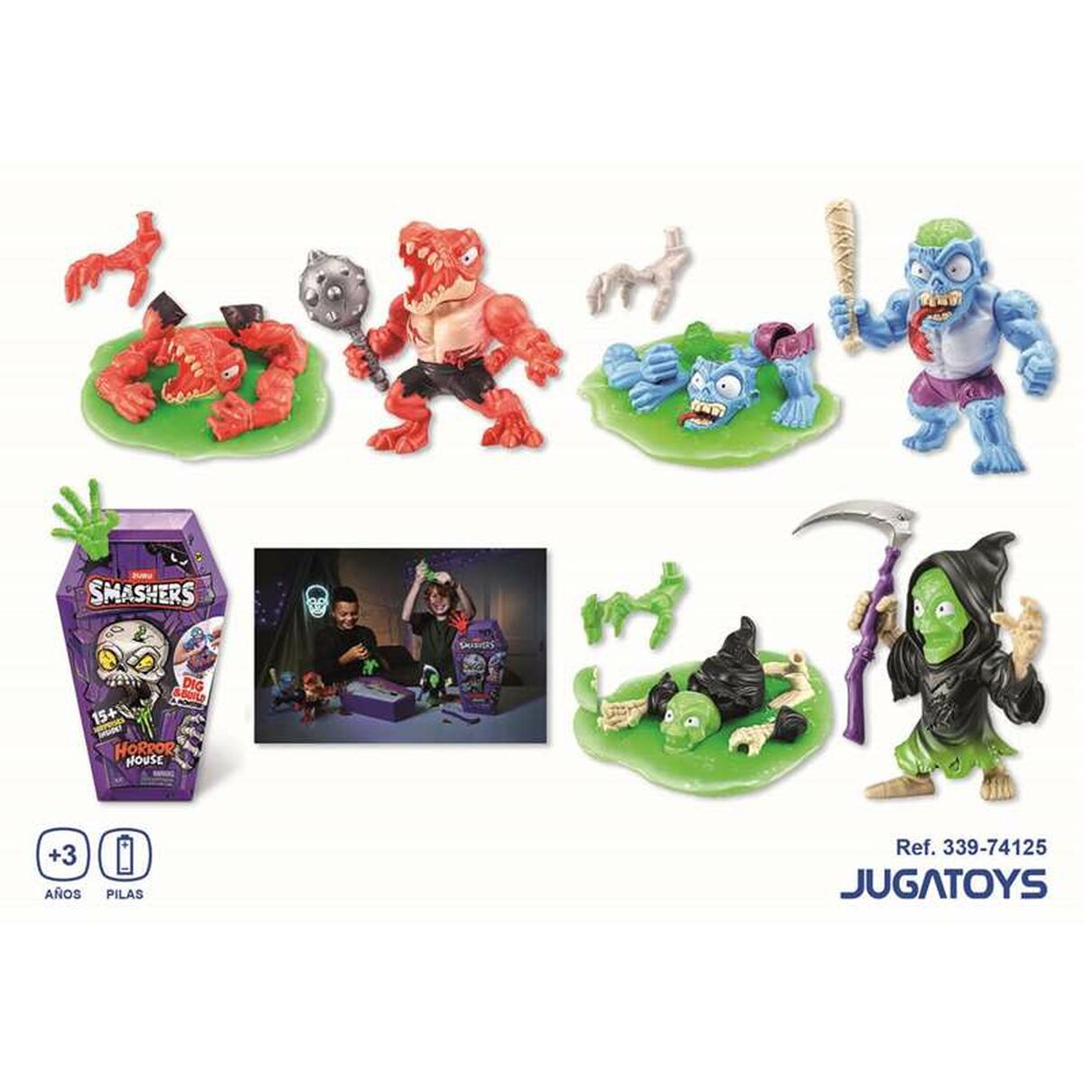 Zuru Actiefiguren Zuru  Smashers Horror House 30 X 15 Cm 35 X 15 Cm