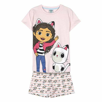 Gabby's Dollhouse Pyjama Kinderen Gabby's Dollhouse Roze