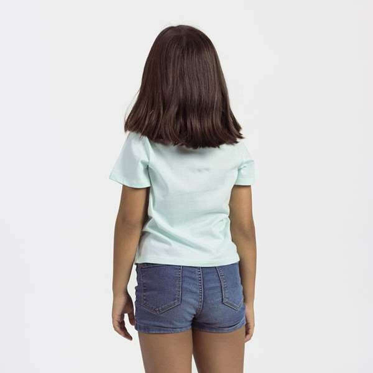 Stitch T-Shirt Met Korte Mouwen Voor Kinderen Stitch Groen Turkoois