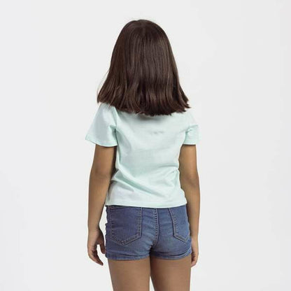 Stitch T-Shirt Met Korte Mouwen Voor Kinderen Stitch Groen Turkoois