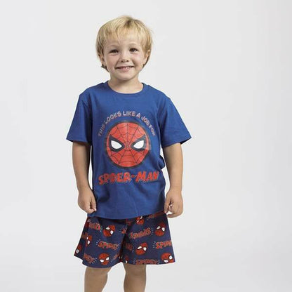 Spider-Man Pyjama Kinderen Spider-Man Blauw