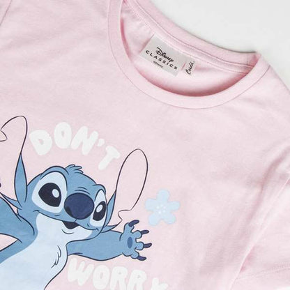 Stitch Pyjama Kinderen Stitch Roze