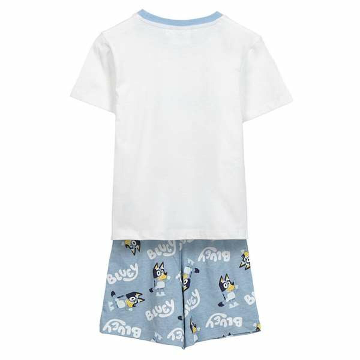 Bluey Pyjama Kinderen Bluey Wit (6 Jaar)