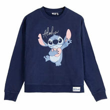 Stitch Uniseks Sweater Zonder Capuchon Stitch Donkerblauw Xs