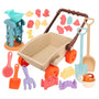 Strand speelgoedset met trolley