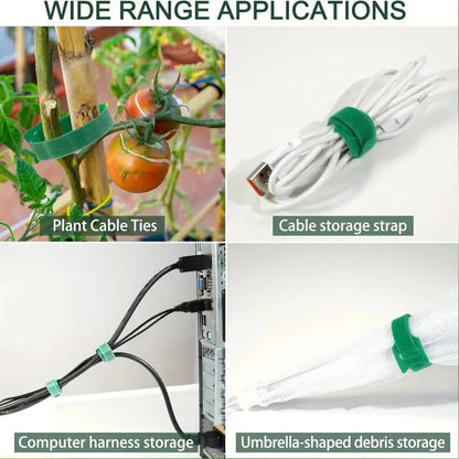 Klittenband Binders voor Planten en Tuin, 100 Stuks
