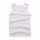 Kindertanktop katoen mouwloos 3-12 jaar