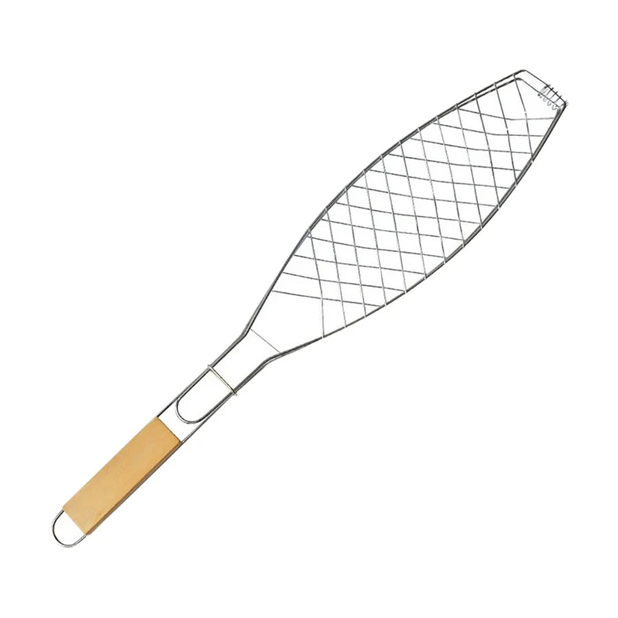 Grillmand metaal non-stick voor vis groenten