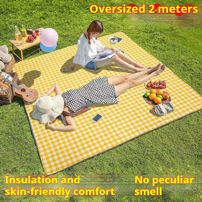 Strandmat picknickmat waterdicht groot opvouwbaar